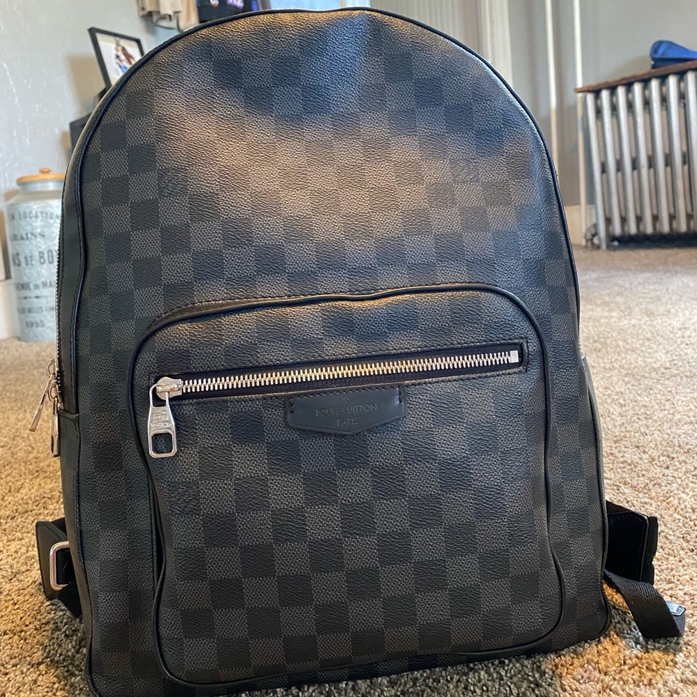 Louis Vuitton Josh Backpack Damier Graphite